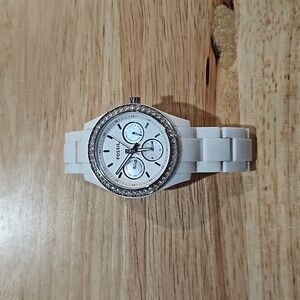 Fossil White Ceramic Watch